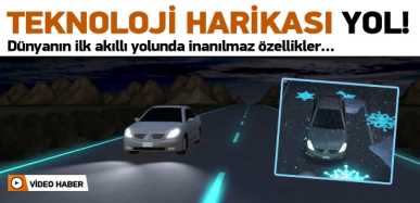 İLK AKILLI YOL :Hollanda'da açılıyor İZLE