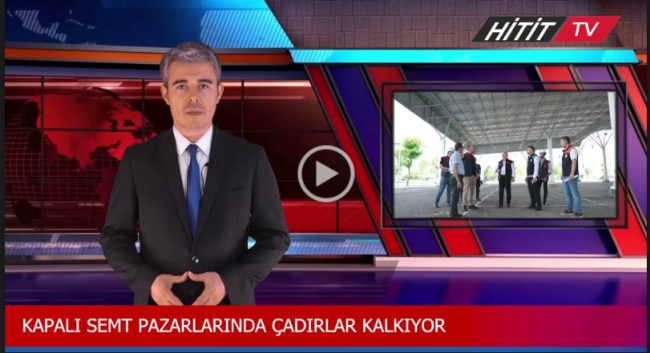 Kapalı Semt Pazarlarında Çadırlar Kalkıyor