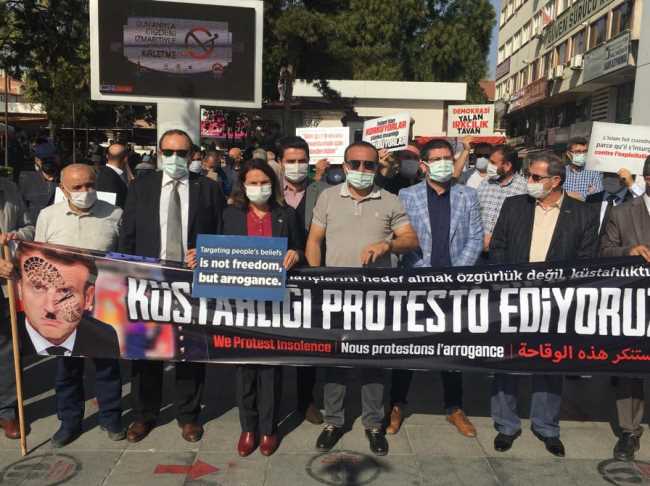 Memur-Sen, Macron'un İslam karşıtı açıklamalarını protesto etti