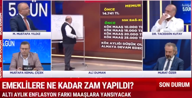Memur ve emeklinin zam oranı belli oldu