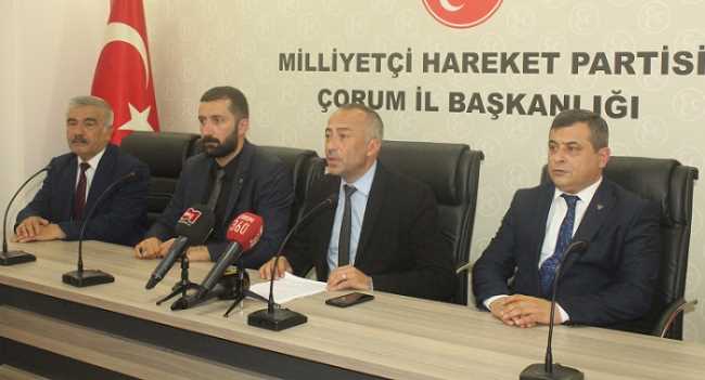 MHP Çorum Milletvekili Adayı Mehmet Akif Aras, Teşekkür etti