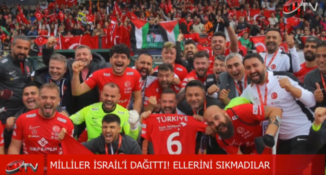 Milliler İsrail'i 6-0'lık Net Skorla Dağıttı!