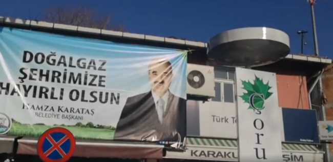 OSMANCIK DOĞAL GAZA KAVUŞTU