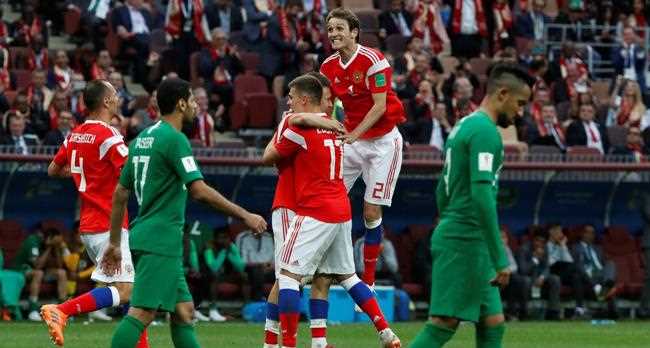 Rusya 5 Suudi Arabistan 0