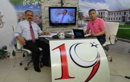 Seçim Kritik Programı  Elvan Şimşek MHP İl Başkanı Vahit Demiran