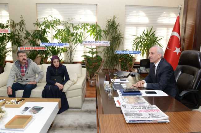 Şehit Eşinden Zeki Güle Anlamlı Ziyaret