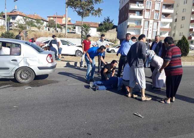 Sungurlu'da Feci Kaza!...