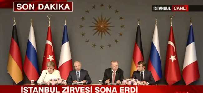 Tarihi zirvede liderler açıklama yapıyor