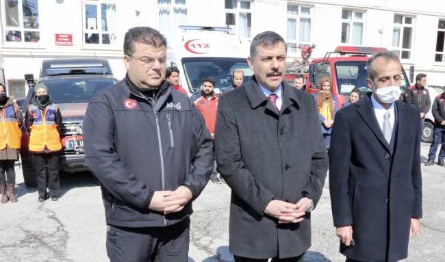 Tüm Okullarda  Deprem Tahliye Tatbikatı Yapıldı