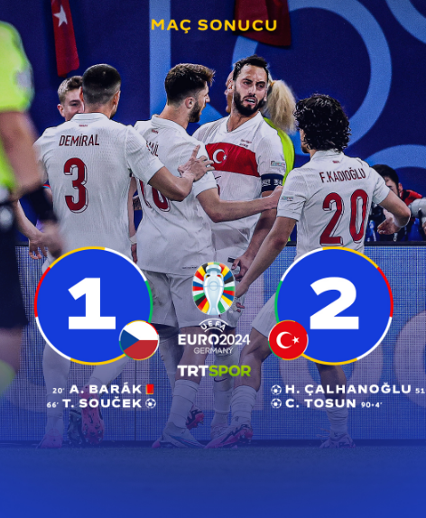 Türkiye 2 Çekya 1