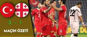 Türkiye 3 - 1 Gürcistan 