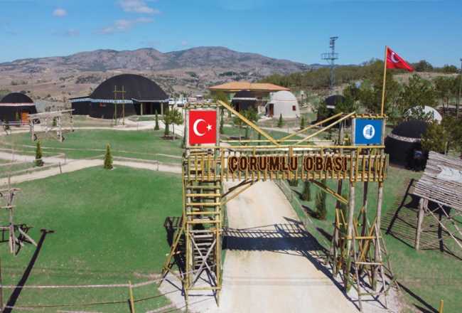 Türkiye'de ilk! Oba konseptindeki gençlik kampı Çorum'da
