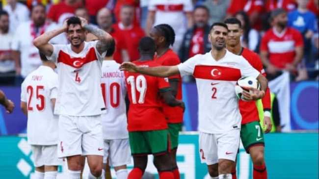 Türkiye Portekiz'e 3-0 mağlup oldu