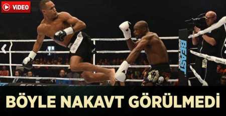 Ünlü Kick Boksçu Tek Darbede Nakavt Oldu