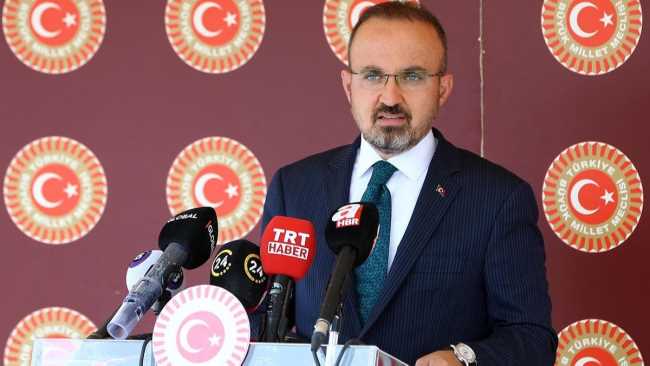 Vali Mustafa Çiftçi'ye AK Parti Grup Başkanvekili Bülent Turan'dan destek geldi