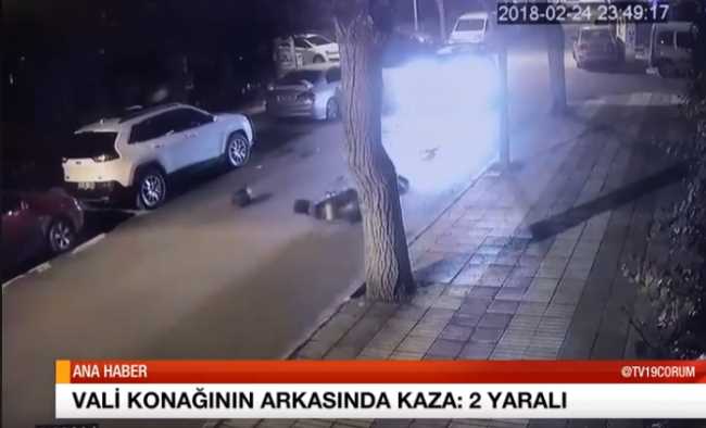 YARALILAR İÇİN AMBULANSI VALİ  KILIÇ ÇAĞIRDI