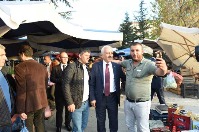 Zeki Gül  Esnaf ziyaretlerini sürdürüyor