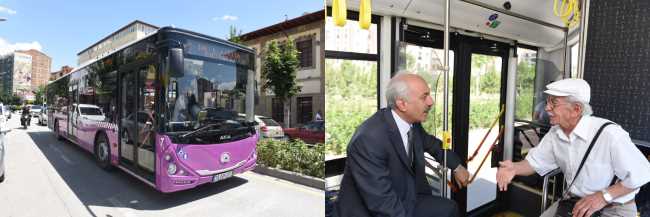 Zeki Gül, otobüste vatandaşları dinledi