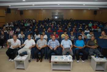  “Gençlerle Başbaşa” konferansı Turgut Özal'da yapıldı