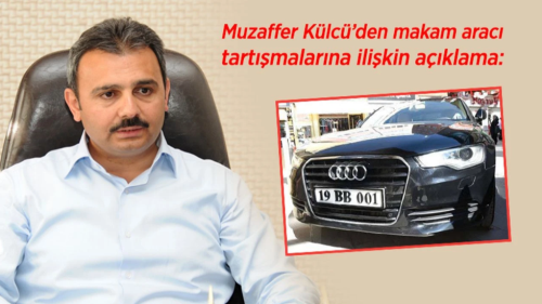 “Muzaffer Külcü: Makam Aracı Belediyenin Malıdır”