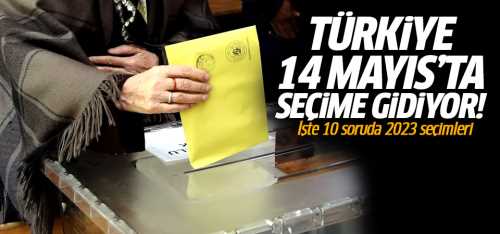 10 Soruda 2023 Seçimleri