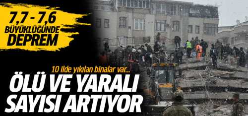100'den fazla artçı sarsıntı meydana geldi
