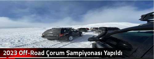 2023 Off-Road Çorum Şampiyonası Yapıldı