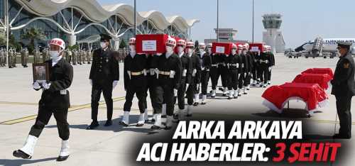 3 uzman çavuşun acı haberleri ailelerine ulaştı!