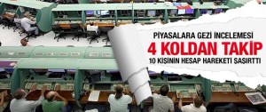 10 Gezici'nin  Banka Hesaplarına elkondu 