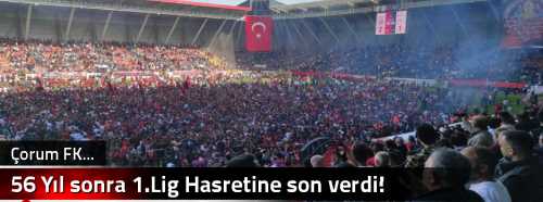 56 Yıl sonra 1.Lig Hasretine son verdi!