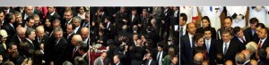 RESEPSİYONDA GÜL'GİBİ  ESPİRLER YAPTI