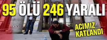 95 ÖLÜ 246 YARALI