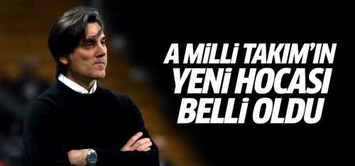 A Milli Takım'ın Yeni Hocası Vincenzo Montella Oldu