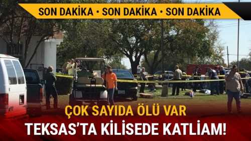 ABD'DE KİLİSEYE SİLAHLI SALDIRI