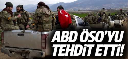 ABD ÖSO'yu tehdit etti!
