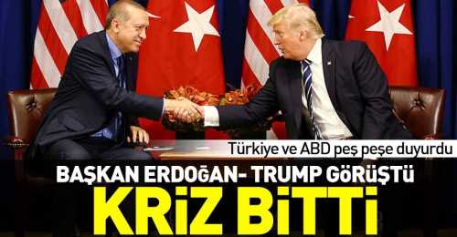 ABD yaptırımları kaldırdı