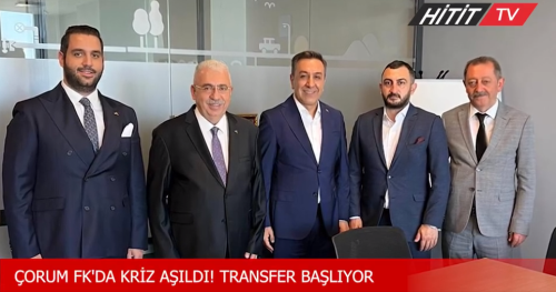 Ahlatcı Holding - Çorum FK Birlikteliği Sürüyor
