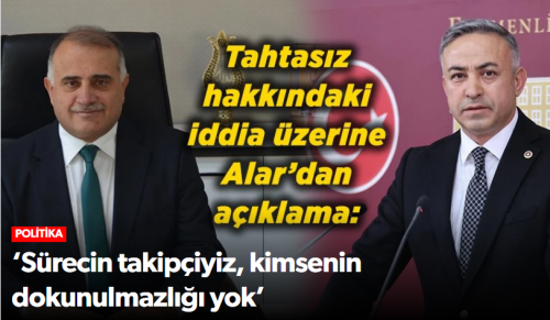 Ak Parti Çorum İl Başkanı Alar, Tahtasız'a Böyle Seslendi!