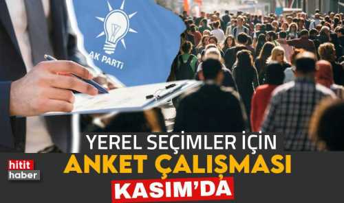 Ak Parti'de İsim Anketleri Kasım'da Başlayacak!