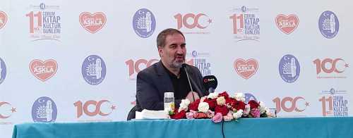 Ak Parti Genel Başkan Yardımcısı Mustafa Şen Çorum'da 11. Kitap Fuarında!