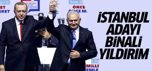 Ak Parti İstanbul adayı Binali Yıldırım