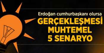AK Parti kulislerinde  5 Senaryo üzerinde konuşuyor