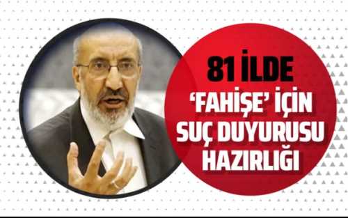 AK Parti'li kadınlardan Dilipak hakkında suç duyurusu! 