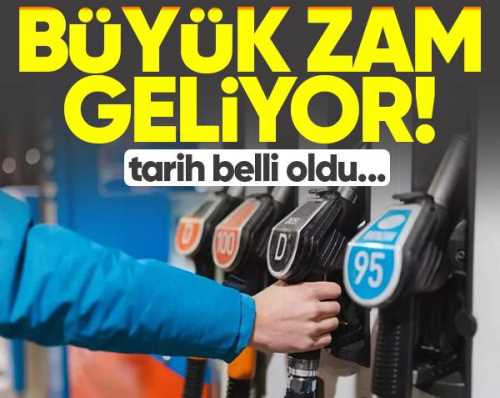 Akaryakıta Bu gece Tarihi Zammı Geliyor?