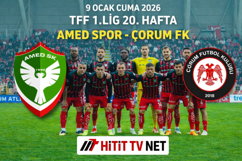 Amed Spor ile Çorum FK Kozlarını 9 Ocak’ta Paylaşacak