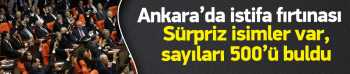 Ankara'da istifa eden bürokrat sayısı 500 oldu