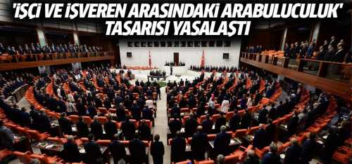 Arabuluculuk sistemi Meclis'ten geçti