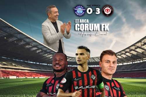 Arca Çorum FK’nın Adana'da 3’lük Gösterisi!