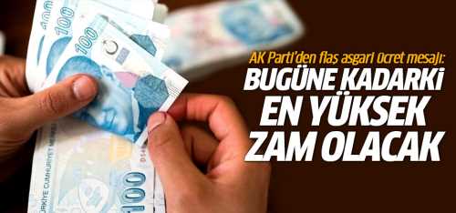 Asgari ücret bugüne kadarki en yüksek zam olacak!