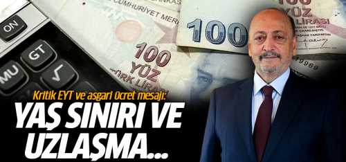 Asgari ücret en az 8 Bin TL olacak!